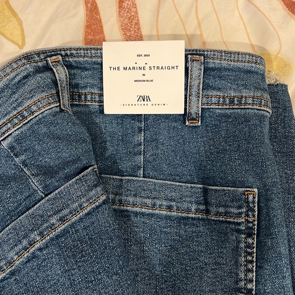 Zara The Marine Straight Jeans - Picture 4 of 4